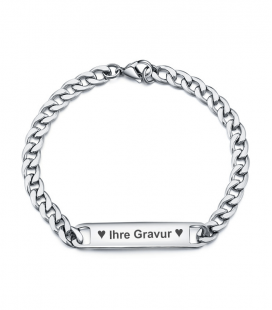 Armband Gravurarmband Alpha