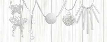 Faszination Silber - Schmuck und Modeschmuck im Silberton